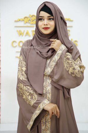 Premium borkha with Exclusive Embroidery EMC