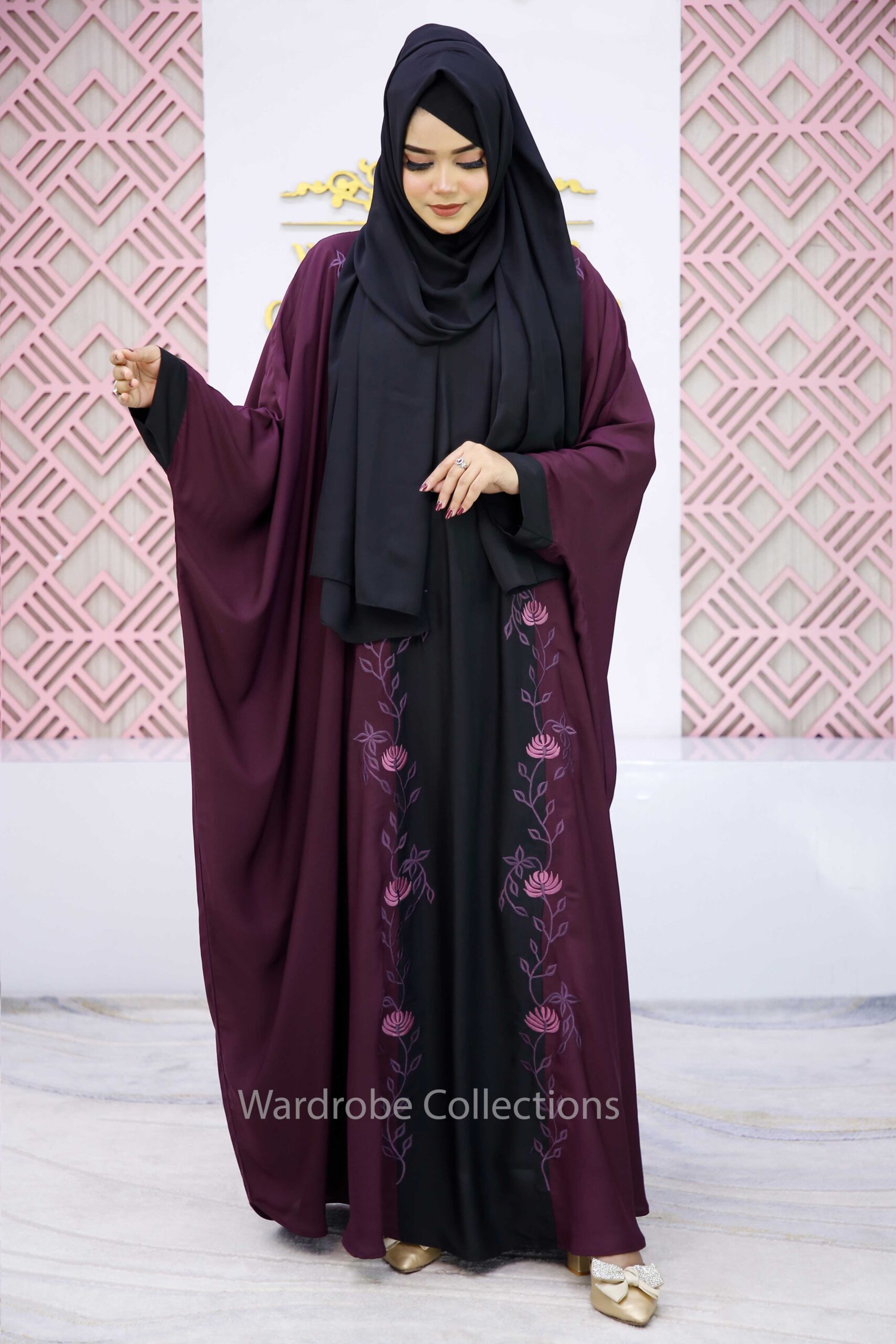 Premium abaya with Exclusive Embroidery NKF