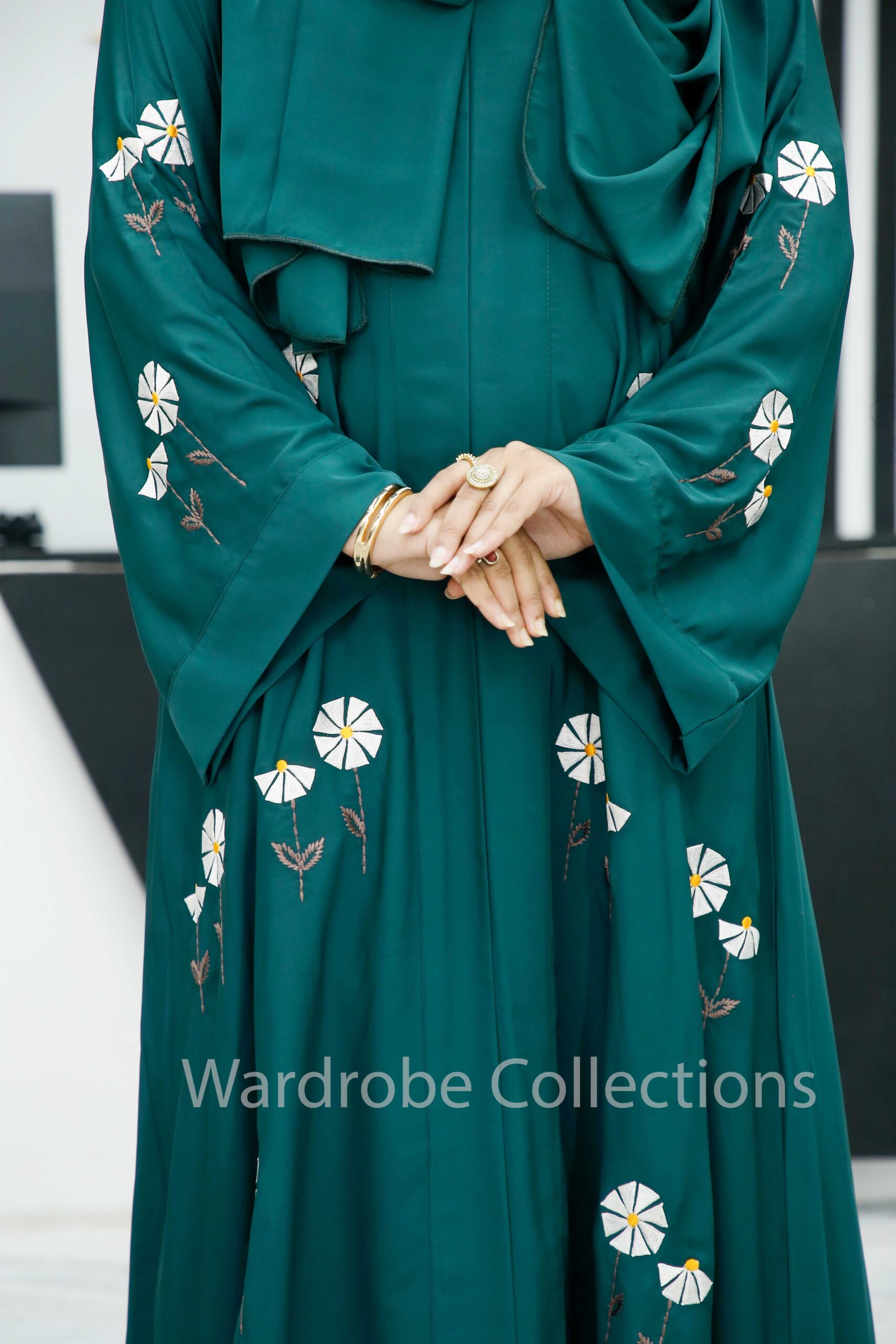 Premium borkha with Exclusive Embroidery NKT - Image 13