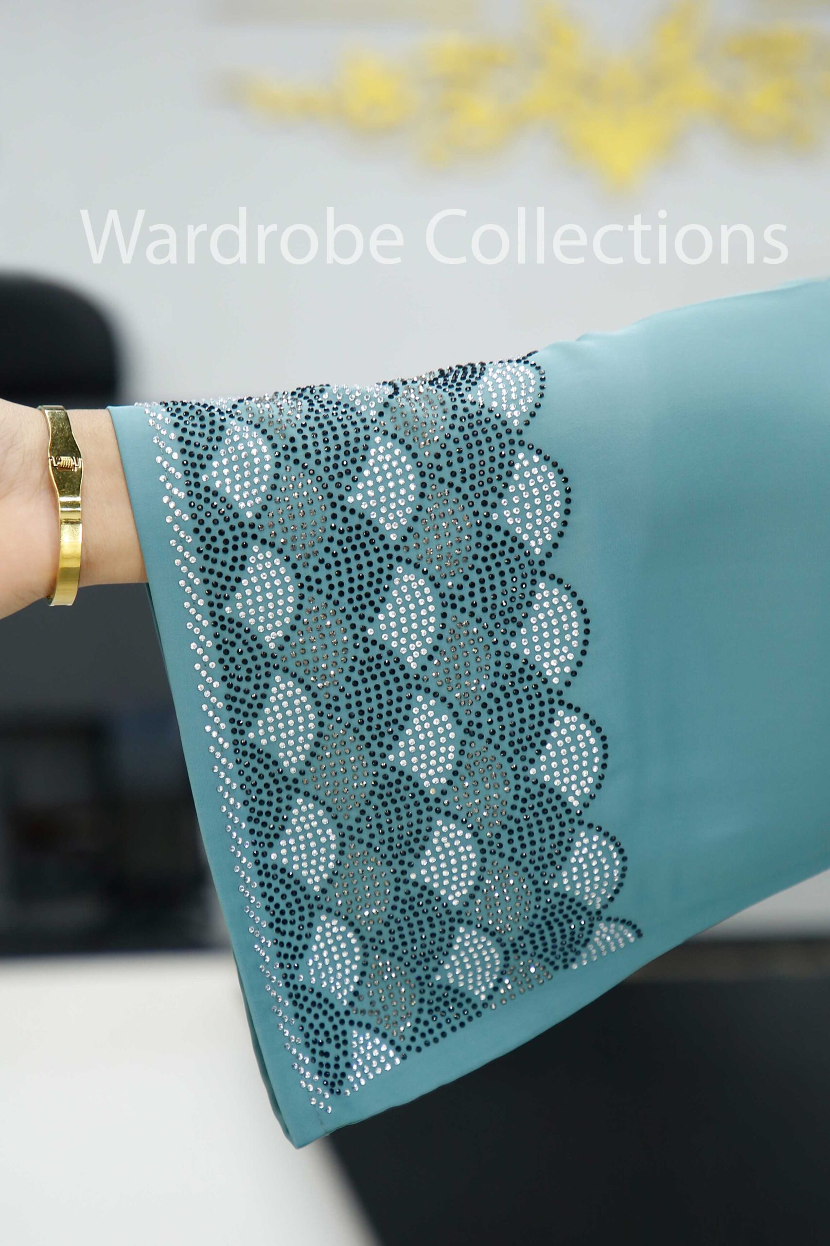 Premium borkha with Exclusive Stone work NST - Image 13