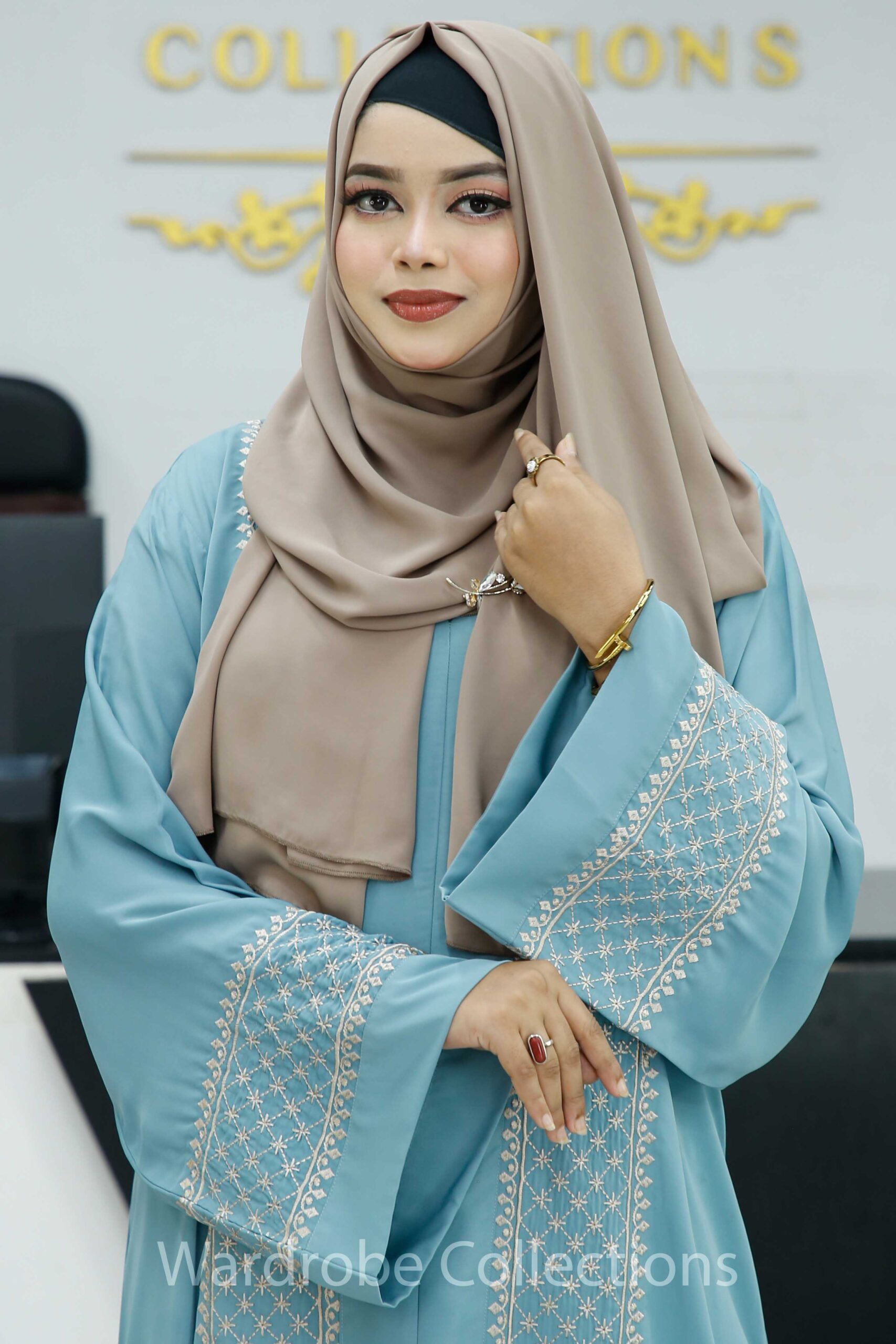Premium borkha with Exclusive Embroidery XKT