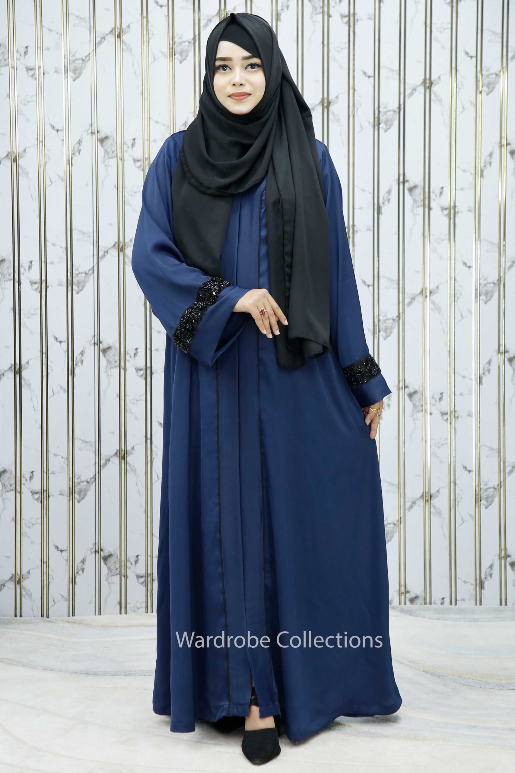 Premium borkha with Exclusive karchupi lace work ZLS - Image 8